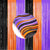 2-Pack Metallic Tinsel Foil Fringe Curtains