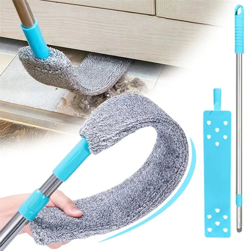 Long Handle Dust Mop with Extendable Handle for Deep Cleaning (Mop with 1 Piece Cloth)