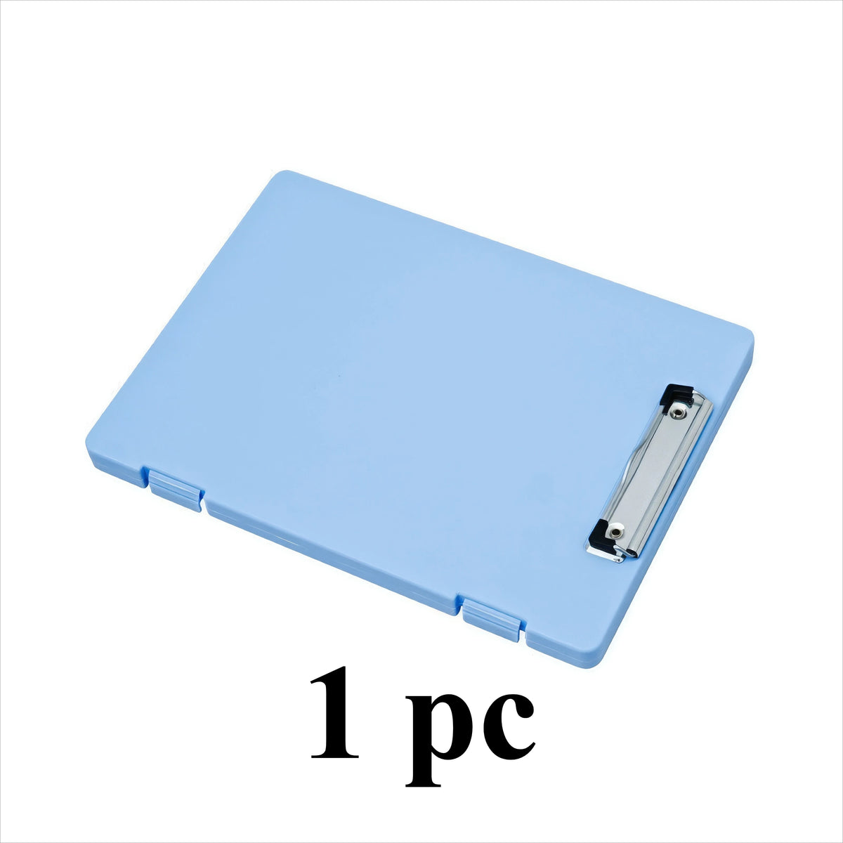 Folder Storage Box Hard Shell Design Desktop Organizer (Blue)