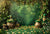 St Patricks Day Green Leaf Backdrop for St. Patrick's Day Decoration