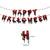 Happy Halloween Horror Banner for Halloween Decoration