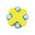 Interactive Puzzle Toy for Dog Training and Mental Stimulation (Yellow)