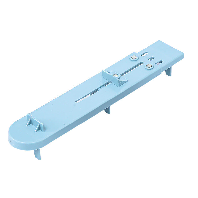 Adjustable Sharpening Stone Holder Retractable for Sink (Blue)