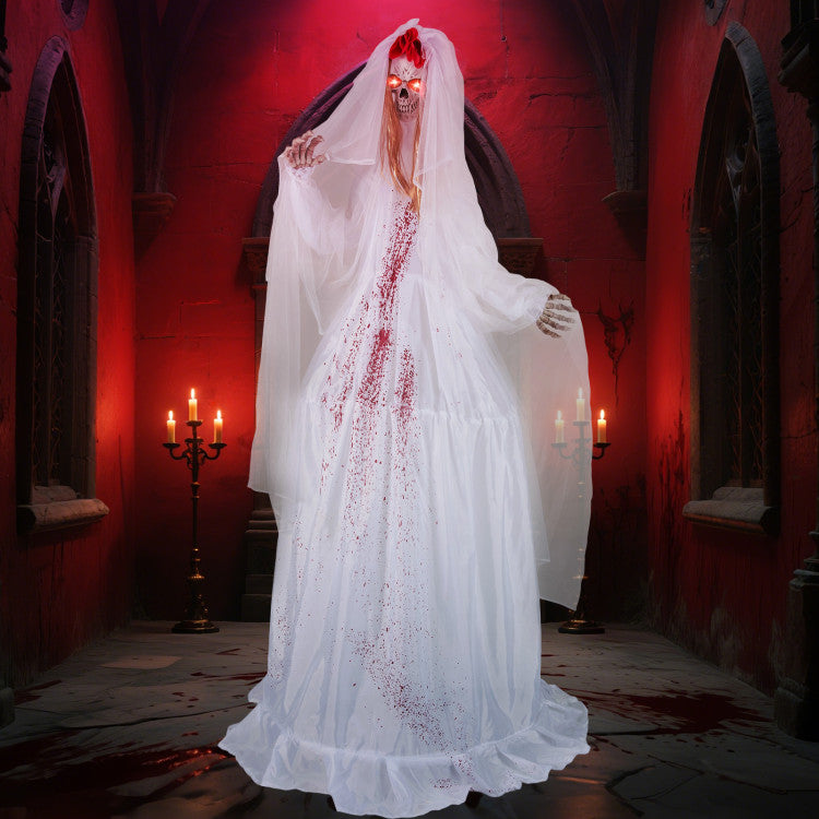 Animatronic Halloween Standing Bride 7.2 FT