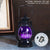 Retro Oil Lamp Halloween Decoration for Home Decor (Purple)