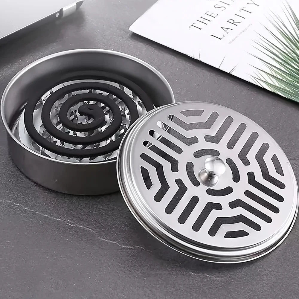 Portable Mosquito Coil Holder for Outdoor Use