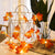 10 LED Maple Leaf Fairy Lights Fall Decor for Indoor Outdoor Use