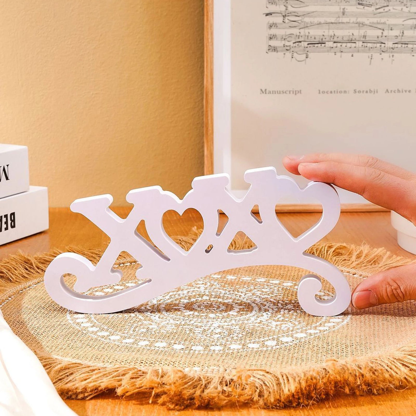 Valentine’s Day Love Heart Garland – 3D Heart-Shaped Hanging Decoration