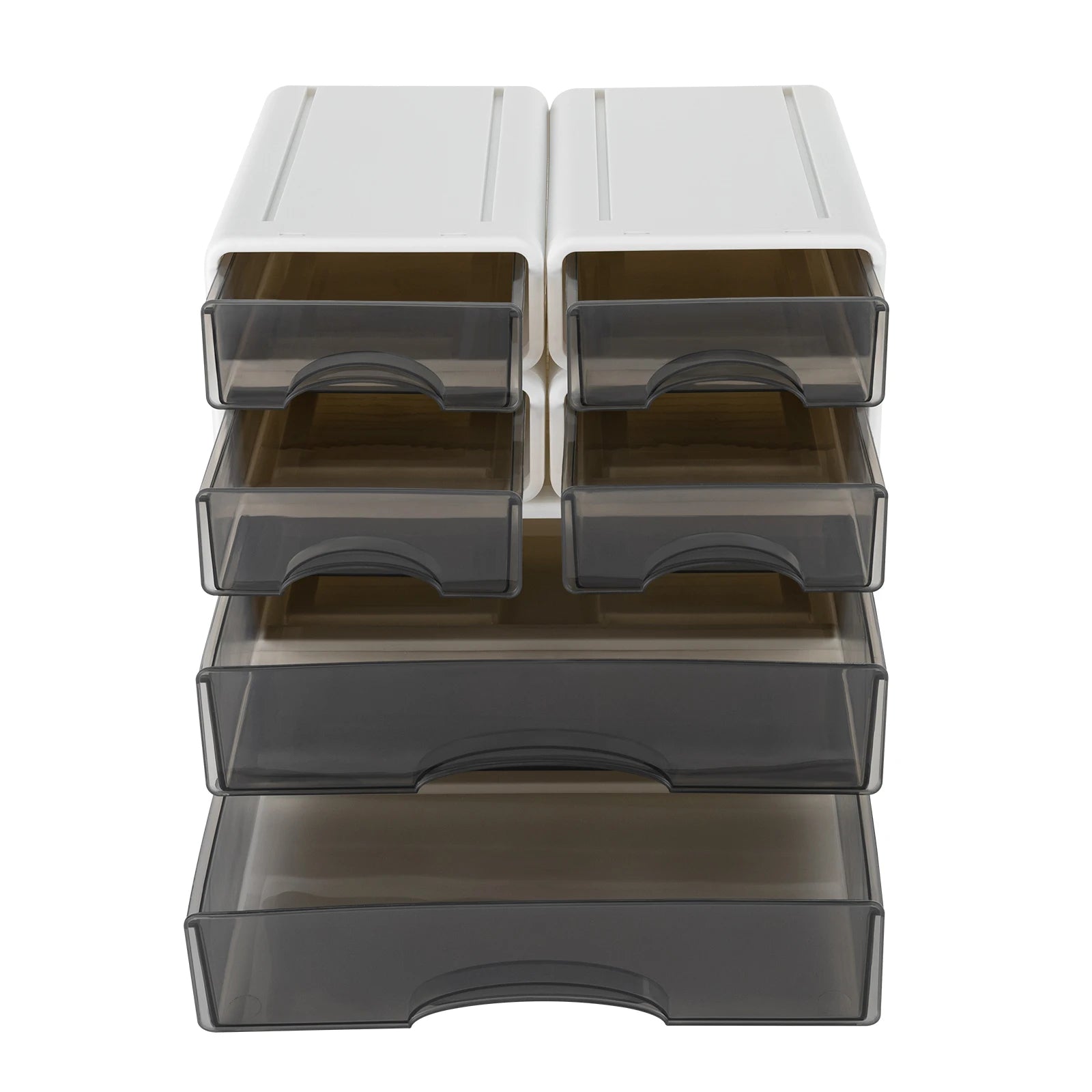 6-Drawer Desktop Apothecary Cabinet Waterproof PP Organizer