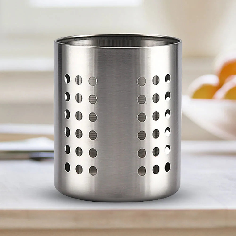 Stainless Steel Flatware Caddy Kitchen Utensil Organizer