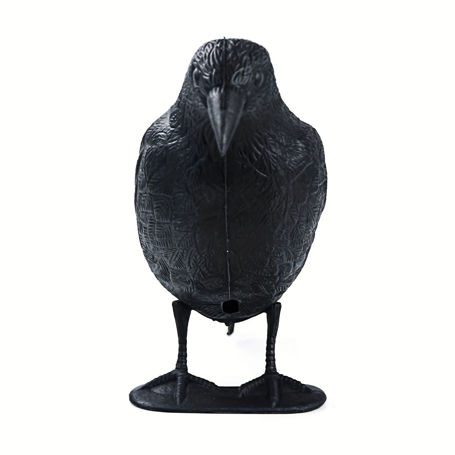 Halloween Black Crow Party Ornament with Stakes for Halloween Backyard Decoration (Black)