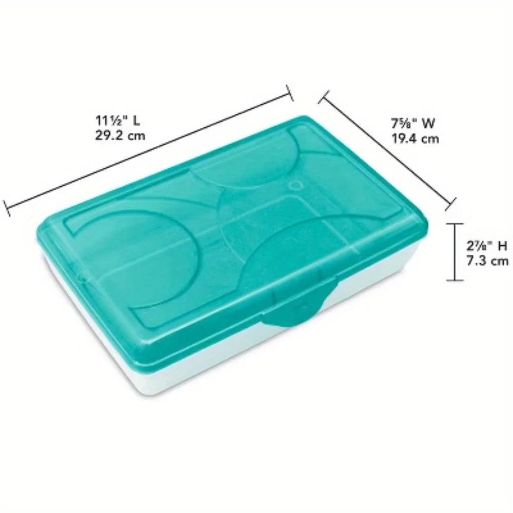 Plastic Desktop Organizer Pencil Case for School Supplies