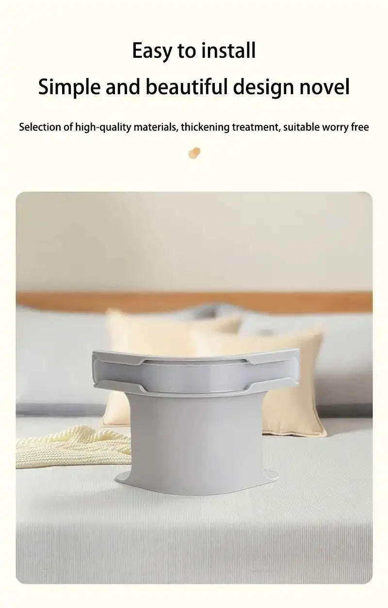 4PCS Bed Sheet Fasteners Sheet Ties Heavy Duty (White)