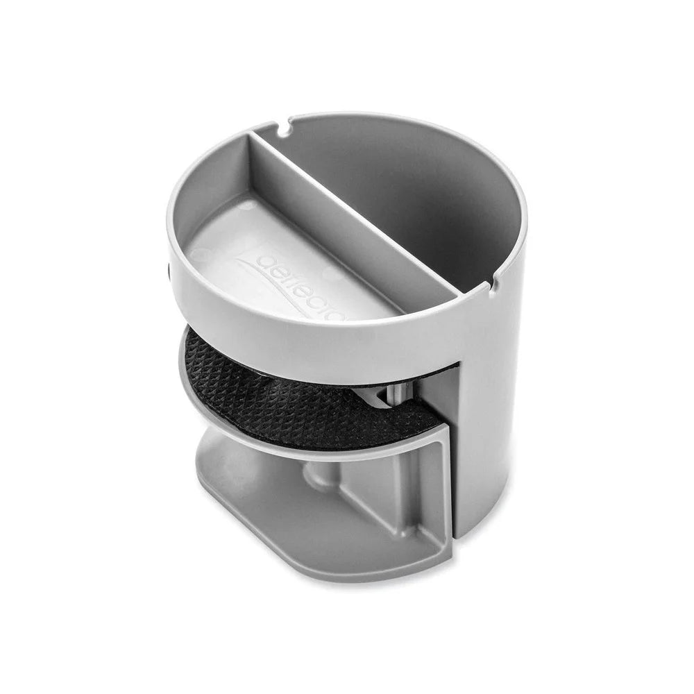 Small Clamping Desk Organizer – Space Saving Two-Section Rack for Writing Instruments and Office Supplies