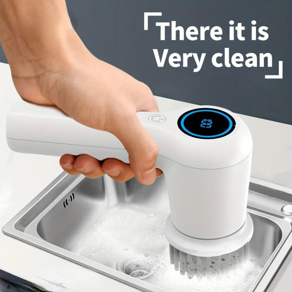 Rechargeable Electric Cleaning Brush for Shower Tile