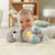 Breathing Otter Sleep and Playmate Musical Stuffed Baby Plush Toy with Light Sound (Gray)