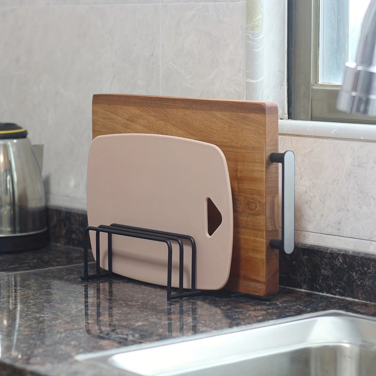 Cutting Board Holder Cabinet Organizer Rack