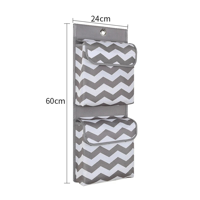 Oxford Fabric Hanging Storage Bag (Gray)