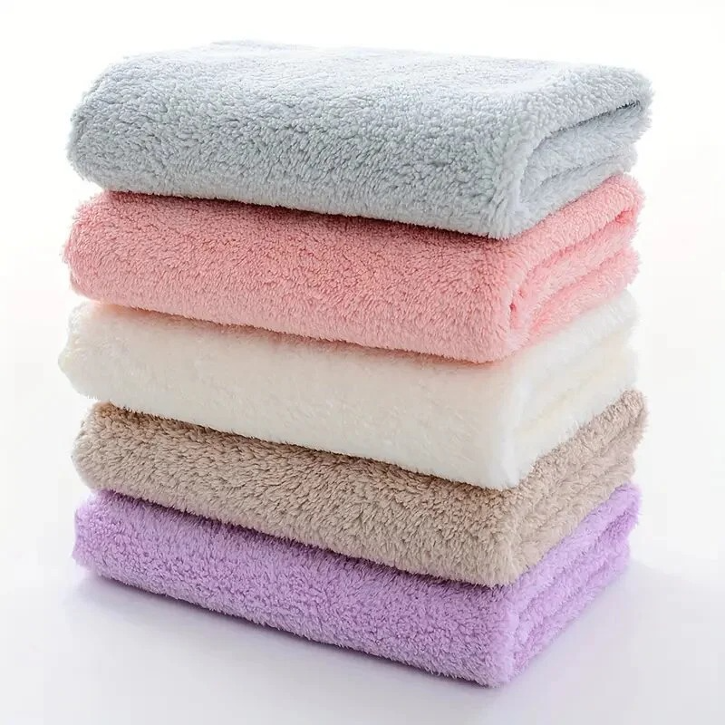 20 Pack Solid Color Towels Super Absorbent Quick Dry