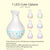 Ultrasonic Cool Mist Humidifier with Essential Oil Diffuser & LED Light