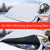 Magnetic Car Snow Shade Frost Prevention Frost Car Cover Car Front Windshield Sunshade