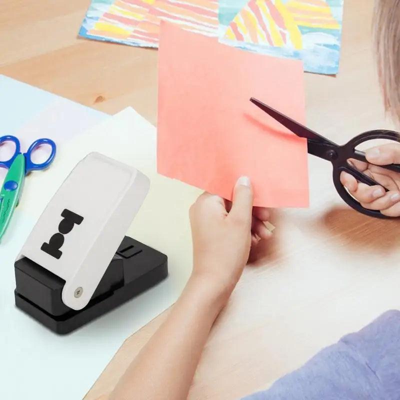Paper Puncher Tool for Kids Crafts and School Stationery