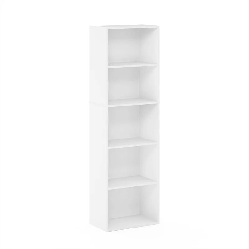 Wood Vertical Organizer 5-Tier Open Shelf for Home Office