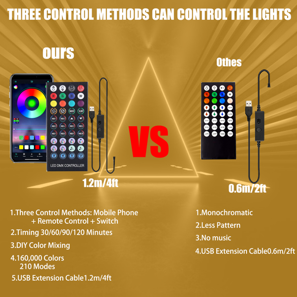 Modern Curved RGB Table Lamp Lighting for Gaming Bedroom