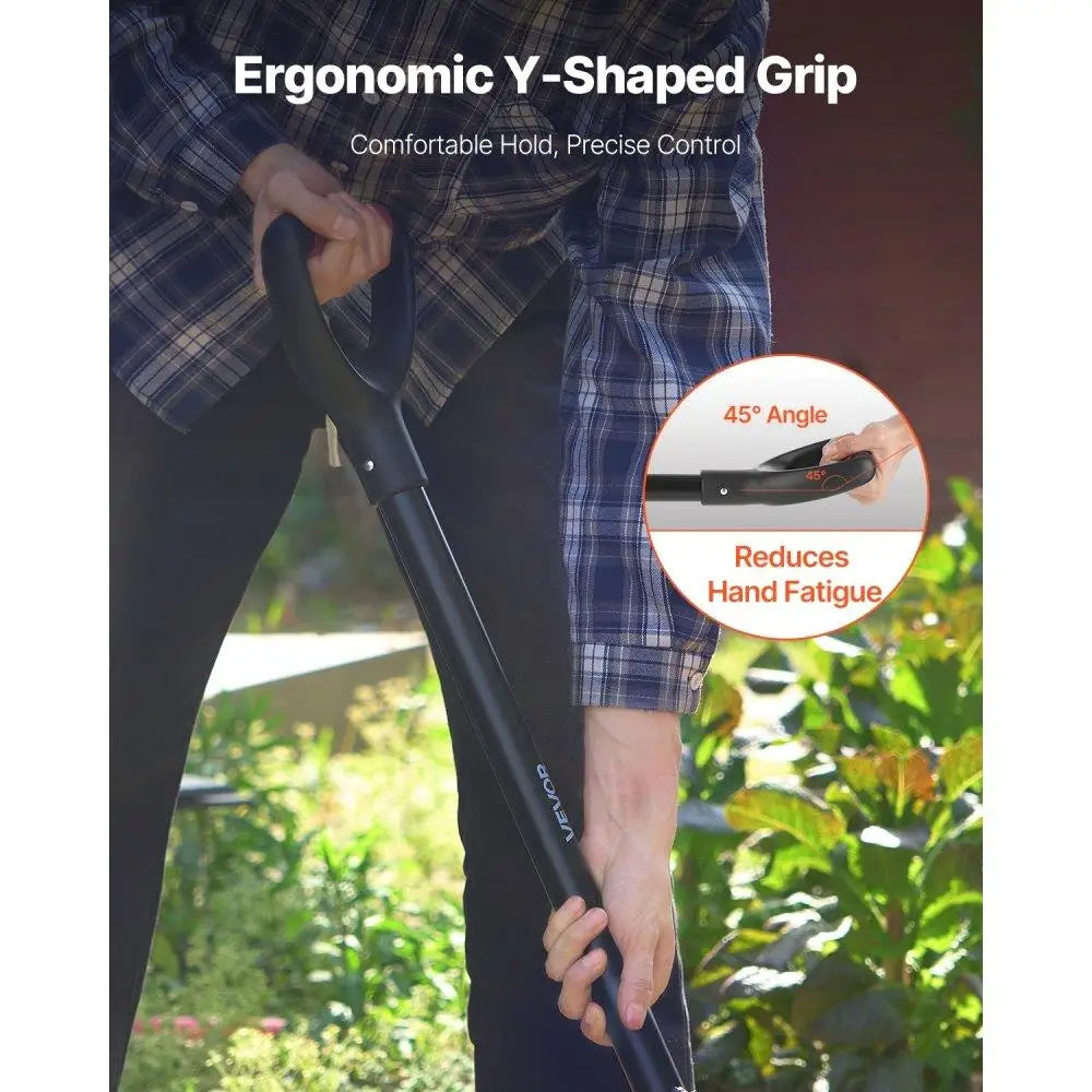 Soil Cultivation Hand Tool Heavy-Duty 5-Tine Garden Fork (41 Inch)