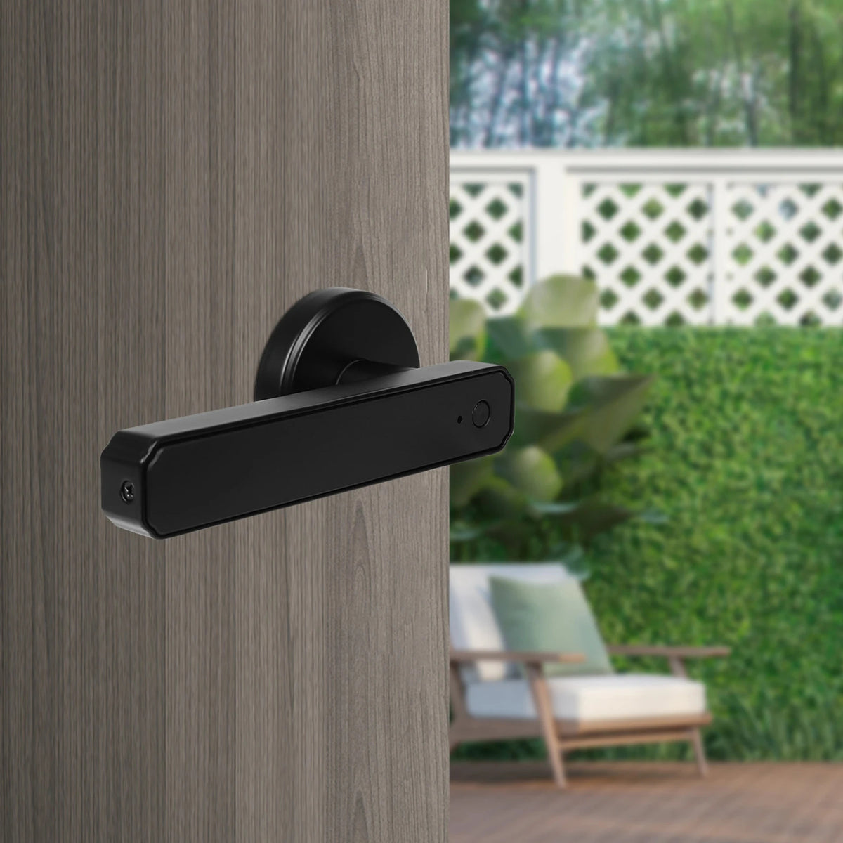 Rechargeable Fingerprint Door Lock with 2 Keys