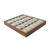 Luxury Watch Organizer 24-Compartment Walnut Finish
