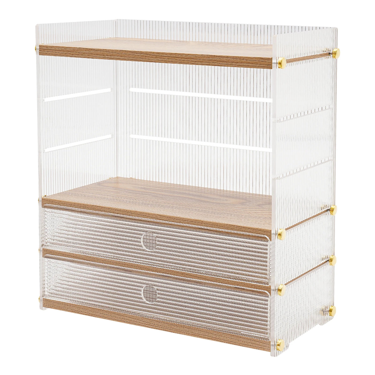 4-Layer Desktop Organizer Cabinet  Multi-Tier Drawer Storage Box