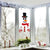 Christmas Snowman Window Stickers for Home Decor