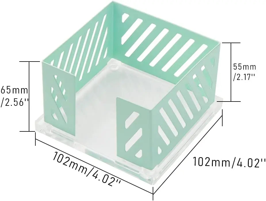 Acrylic Base Metal Mesh Desk Organizer for Office Supplies (Green)