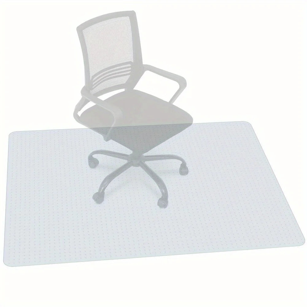 Non-Slip PVC Chair Mat – Home &amp; Office Floor Protector Easy Maintenance 60.2&quot; x 46.4&quot;