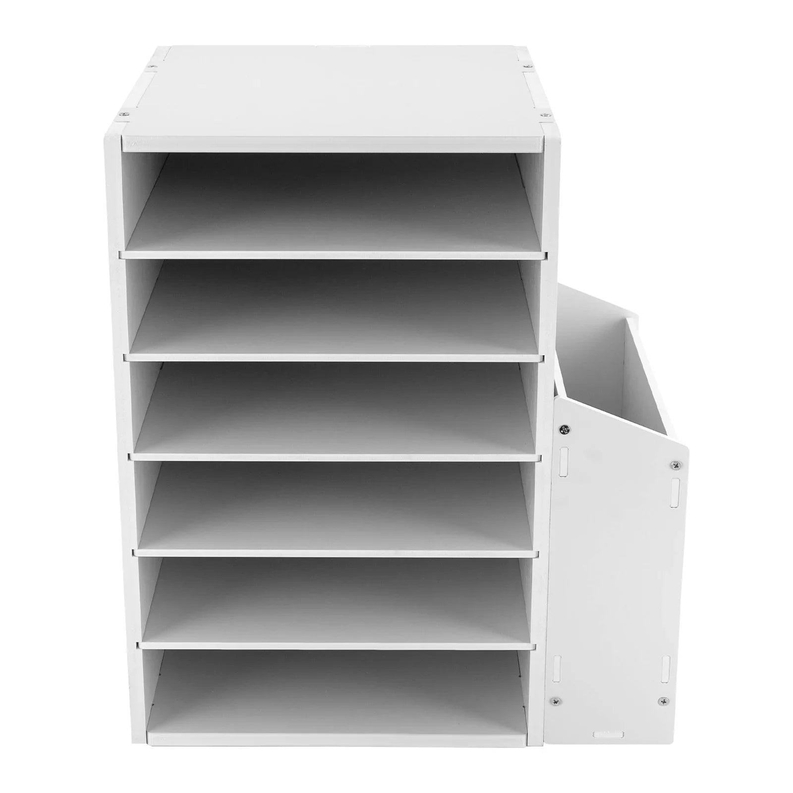 Office Desk File Holder Adjustable PVC Board Organizer Tray