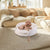 Raised Pet Sofa Bed with Removable Cushion For Cats & Small Dogs