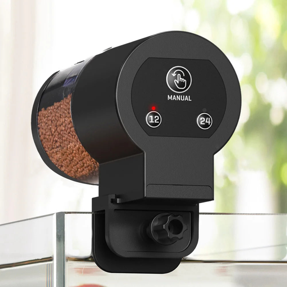 Automatic Fish Tank Feeder – Intelligent Timer Food Dispenser