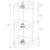 3-Tier Metal Corner Shelf for Bathroom Kitchen Storage (White)