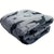 Extra Large Black and Gray Halloween Throw Blanket