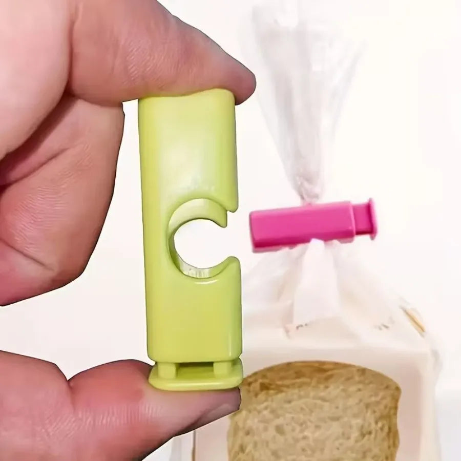 Food Bag Clips 3 Pack Non-Slip Reusable Grips