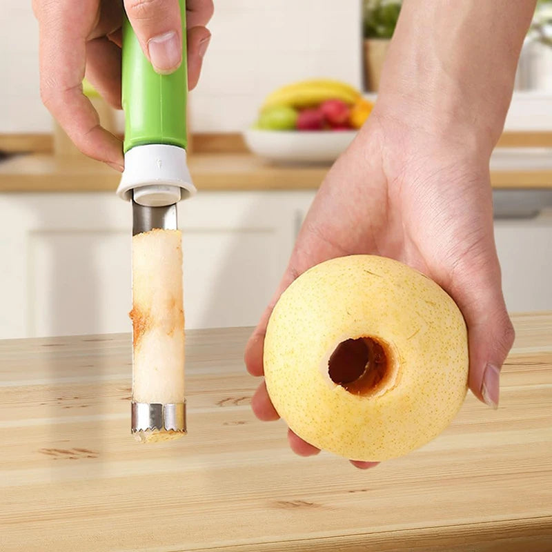 Durable Stainless Steel Apple and Pear Corer Kitchen Accessory