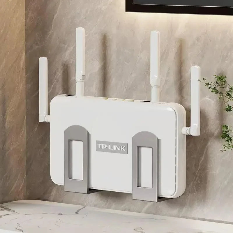 2-Pack Router Wall Mount Holder (Gray)