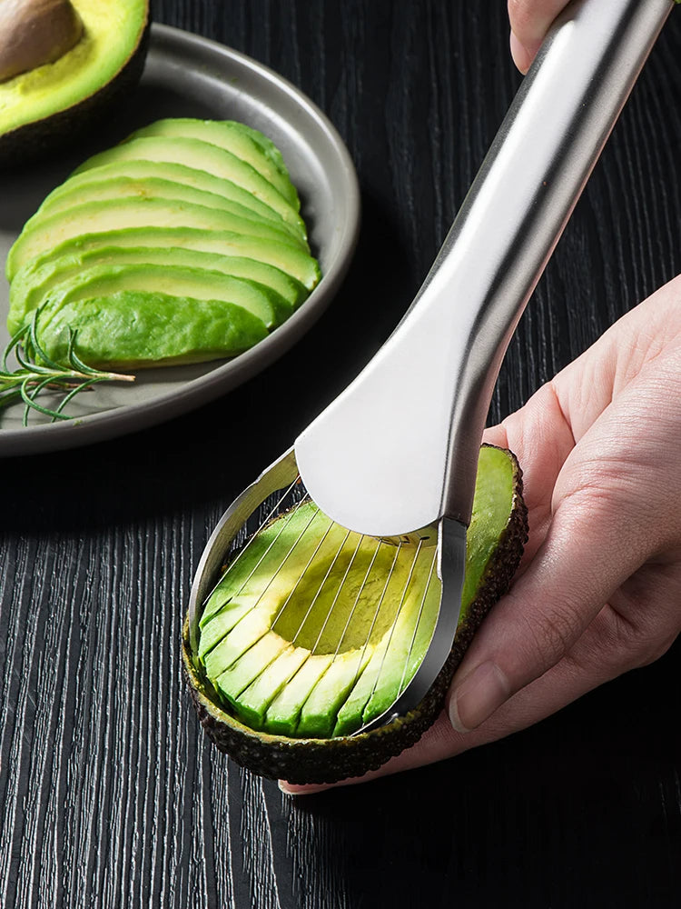 Avocado Knife Gadget Stainless Steel Cutter for Kitchen