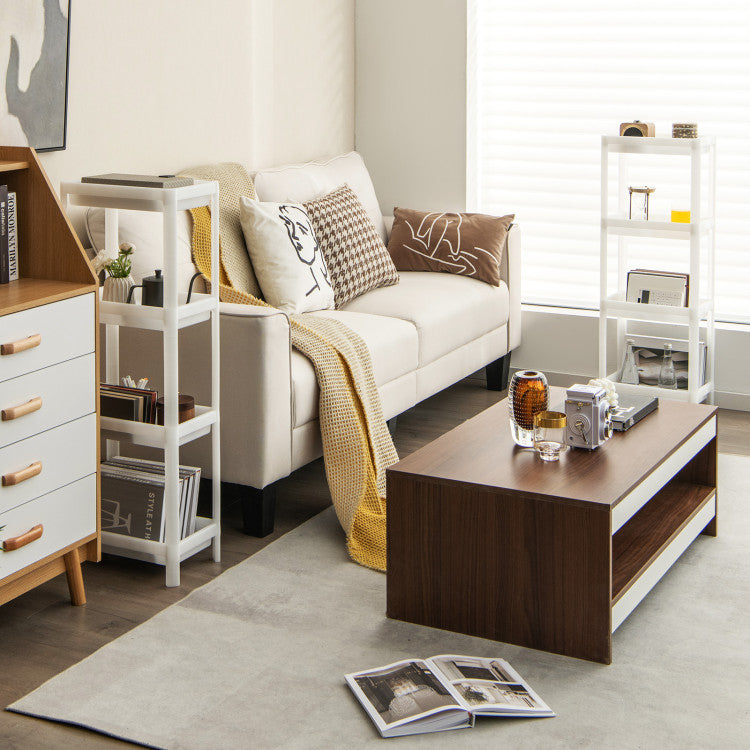 Detachable Slim Storage Cart 4 Tier with Drainage Holes