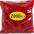 Artificial Fake Rose Petals 2000PCS Simulation Silk Rose Petal (Dark Red)