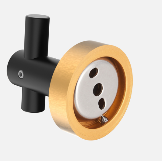 Set of 4 Round Wall Hooks with Screws