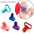 Plastic Balloon Knotter 2 Pieces for Wedding & Birthday Decor (Random Color)