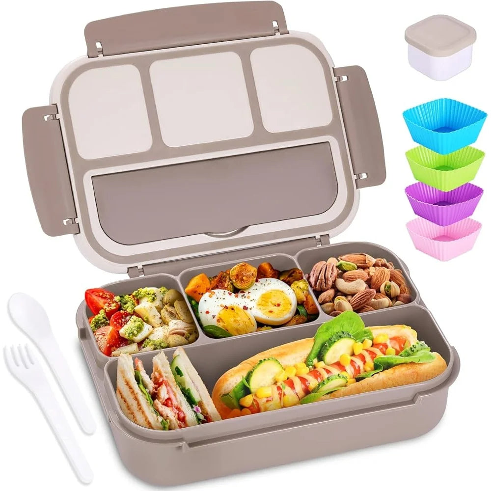 Bento Box 4-Compartment Lunch Container