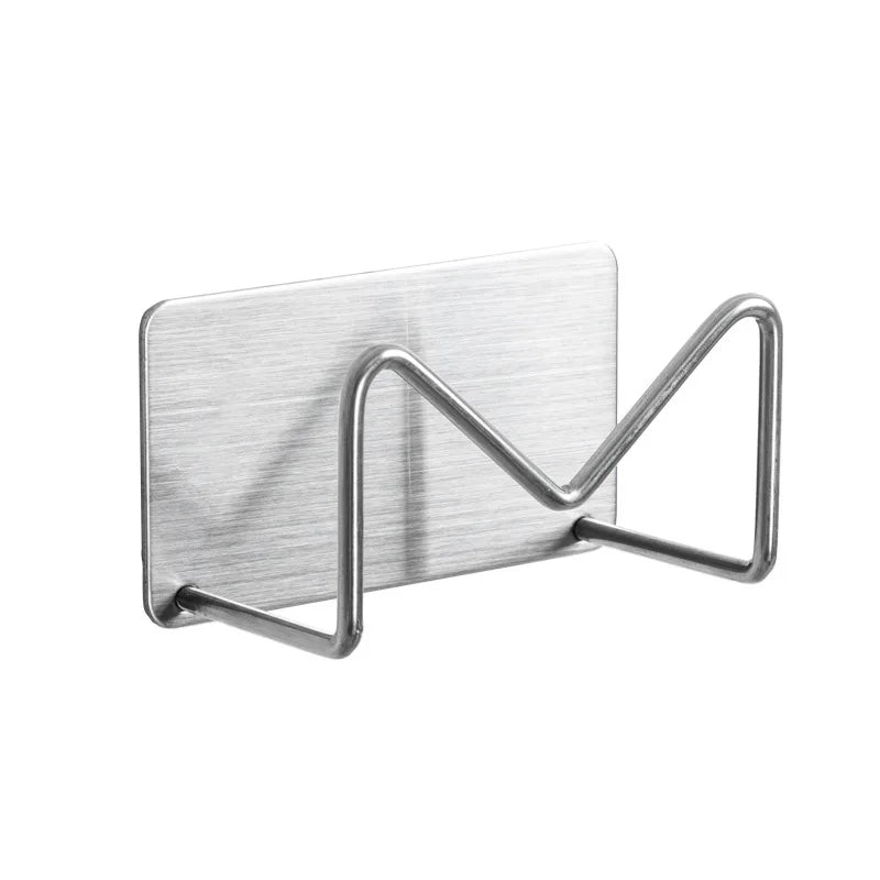 Adhesive Sponge Caddy for Kitchen Sink Under Cabinet or Wall Mount Organizer